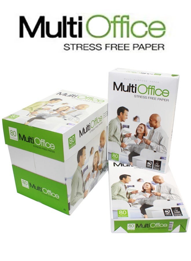 Multi Office A3 Printing Paper – 80 GSM | Premium Quality, Box of 5 Reams - Image 1